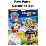 Paw Patrol Colouring Set